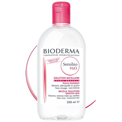 Bioderma Sensibio H2O 500 ml parapharmacie marrakech en ligne Beauté et Visage Nettoyants - Demaquillants